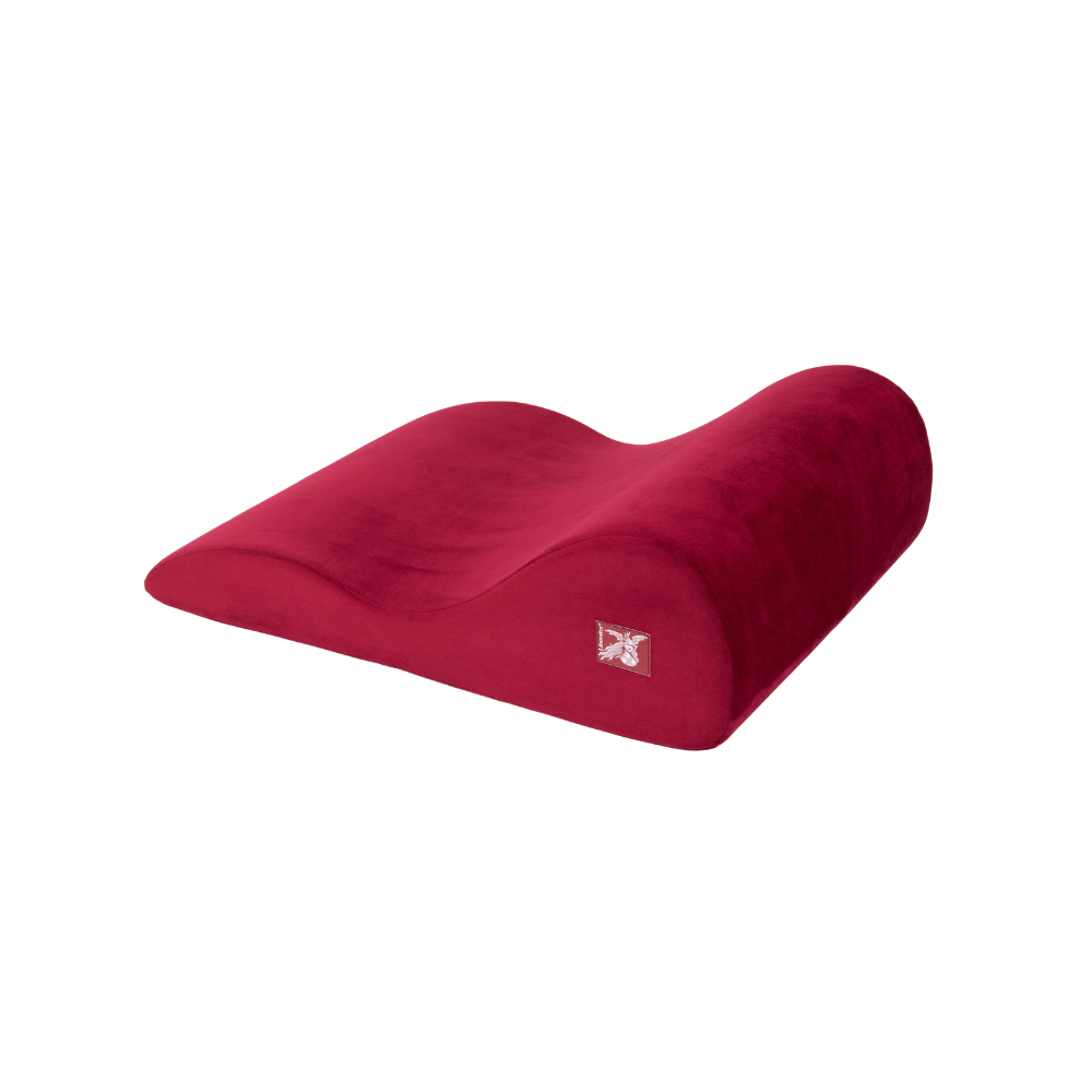 Merlot hipster pillow on a white background