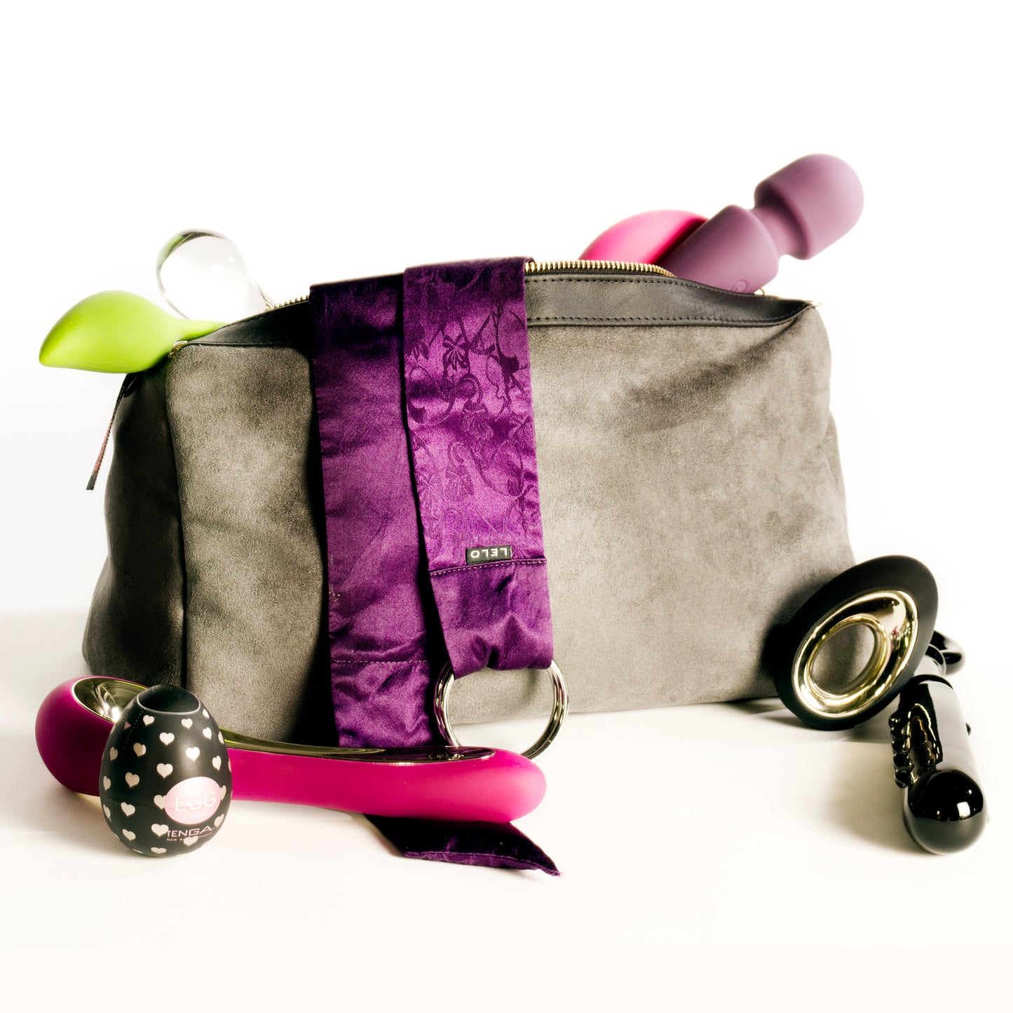 Tallulah Locking Toy Bag, Intimacy Products by Liberator - shown in product photo, available at Just The Tips with Nicole