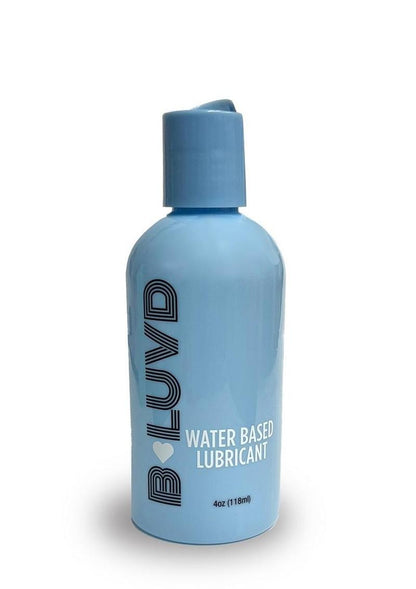 B-Luvd Water Based Lubricant 4oz,  by bluvd – shown in product photo, available at Just The Tips with Nicole