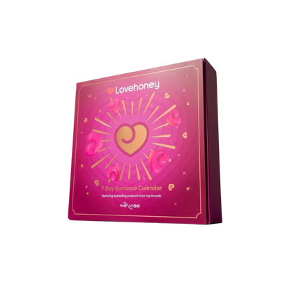 A purple We-Vibe 7-Day Advent Calendar for couples.