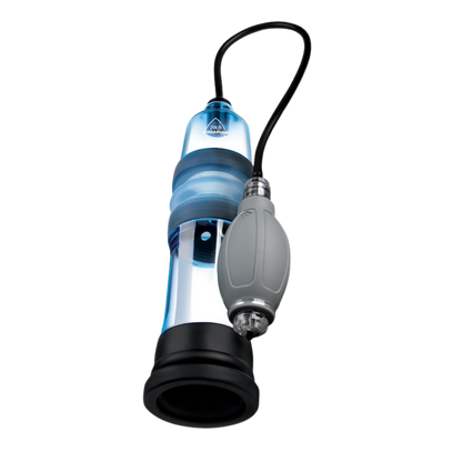 A black and clear Aqua Penis Pump Pro.