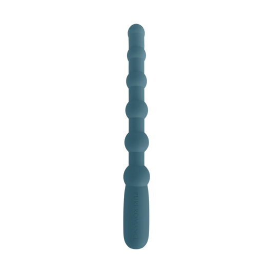 Back 9, a Flexible, Teal, anal vibrator by Pure Romance.