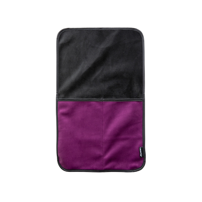An Aubergine bed caddy by Fascinator.