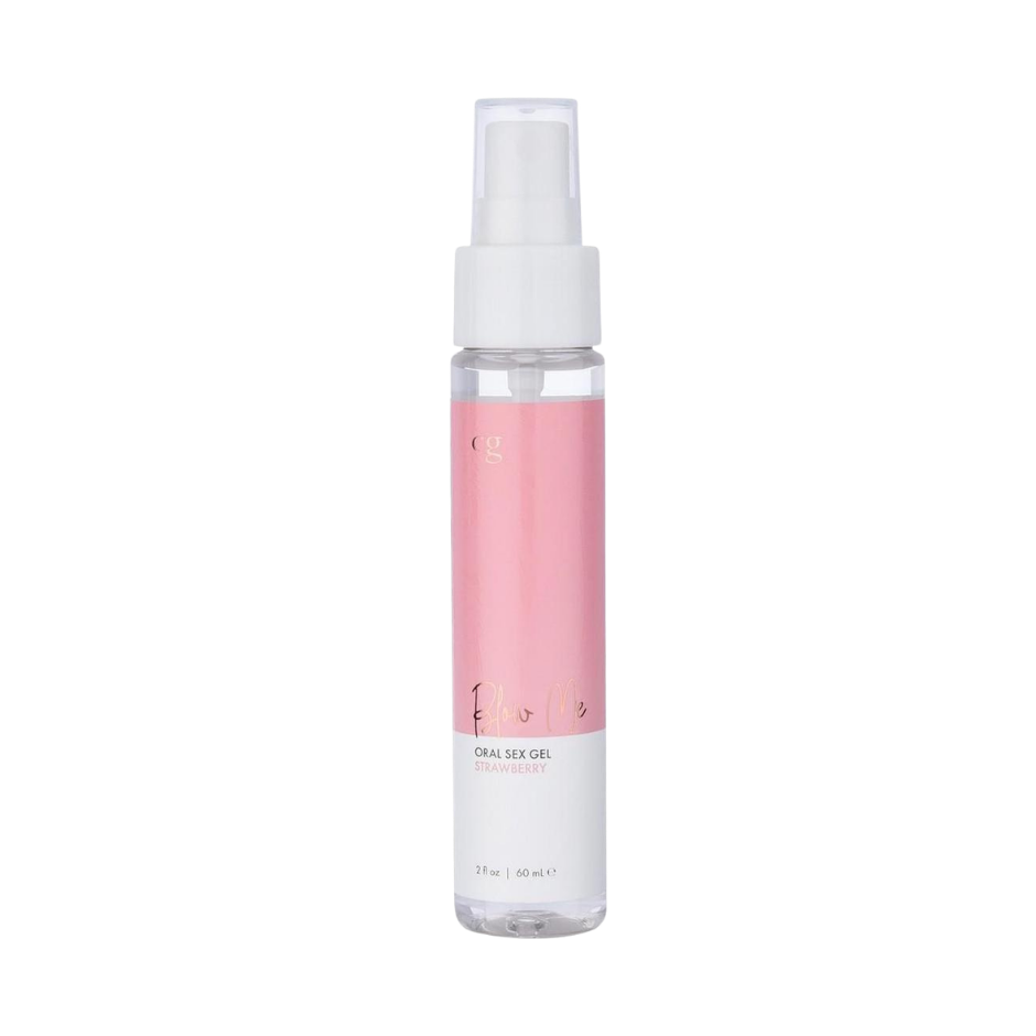 Pink bottle of Blow Me oral sex gel 
