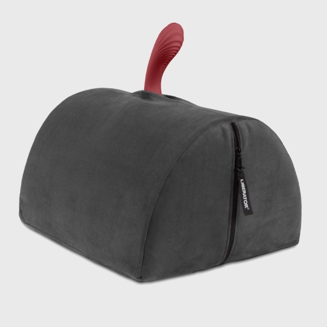 Bonbon Toy Mount + Vibe, Roleplay & Restraints by Liberator – shown in product photo, available at Just The Tips with Nicole