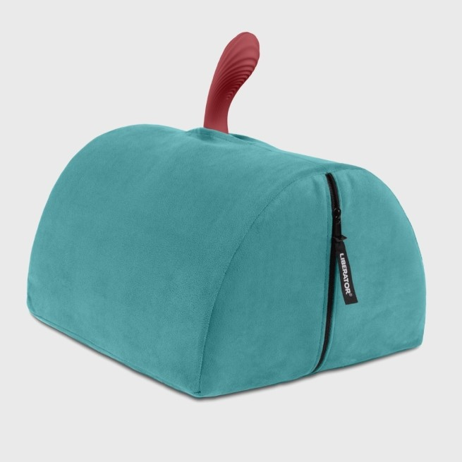 Bonbon Toy Mount + Vibe, Roleplay & Restraints by Liberator – shown in product photo, available at Just The Tips with Nicole