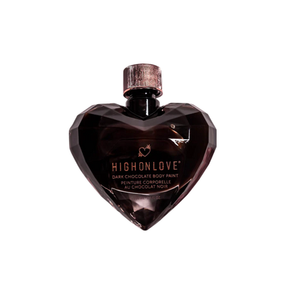 Dark Chocolate Body Paint, Intimacy Products by High On Love - shown in product photo, available at Just The Tips with Nicole