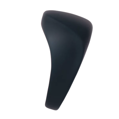 Side view of a Blue silicone ring.