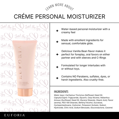 Creme Personal Moisturizer