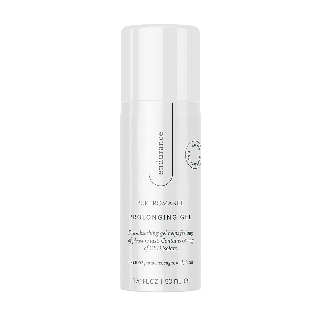 A white bottle of Endurance (Elevated), Enhancer Prolonging Gel by Euforia.