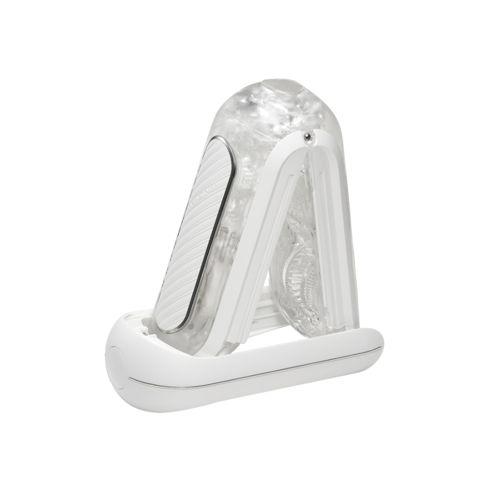 White male sleeve drying out on a clear background.