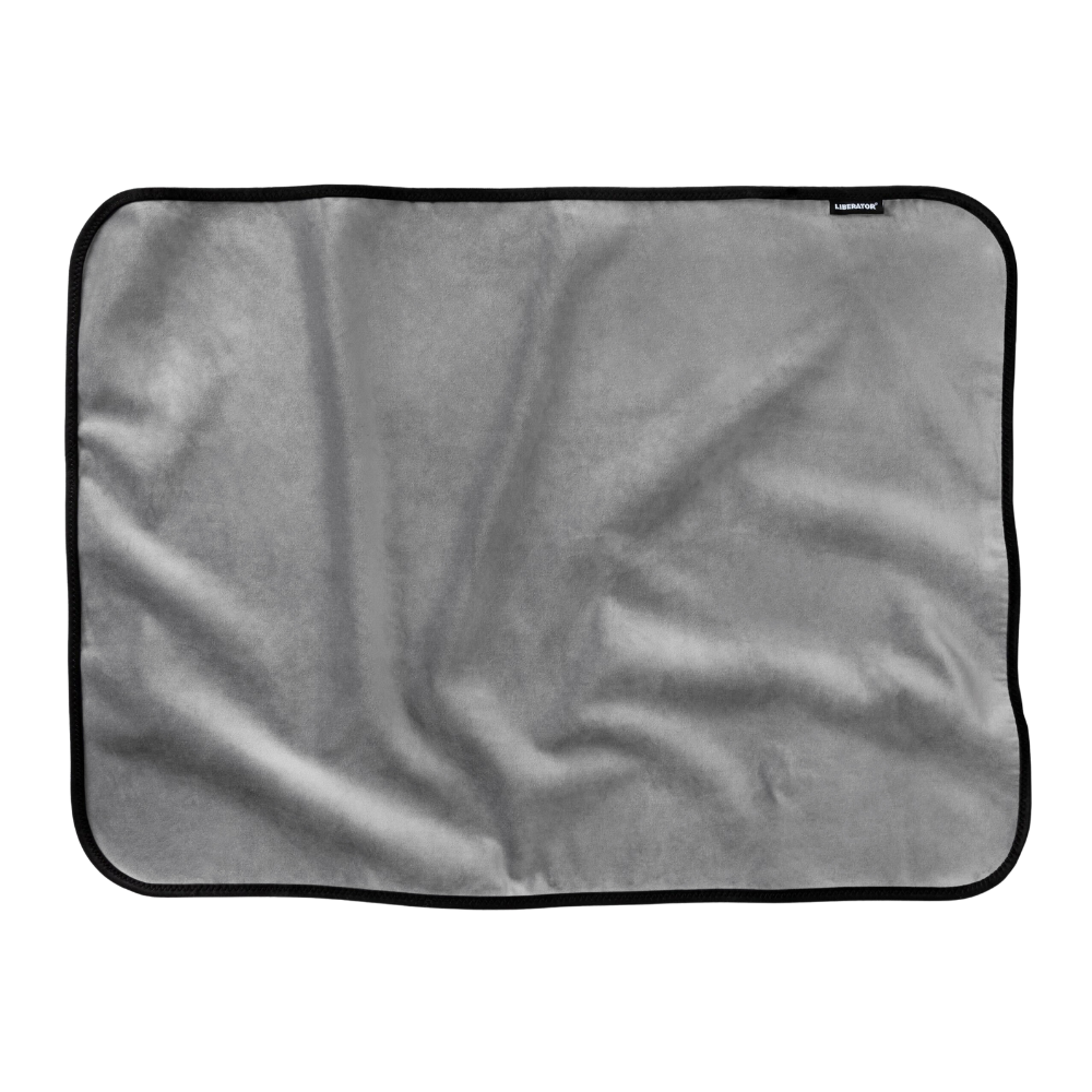 A grey Fascinator Splashproof Throws, Bedroom Furniture.