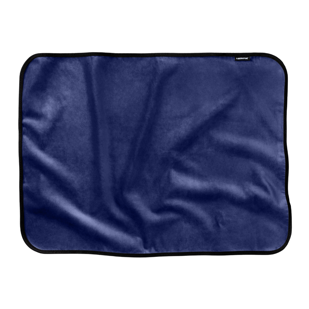An indigo Fascinator Splashproof Throws, Bedroom Furniture.