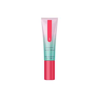 A green and red bottle GPS, G-Spot Enhancers by Euforia.