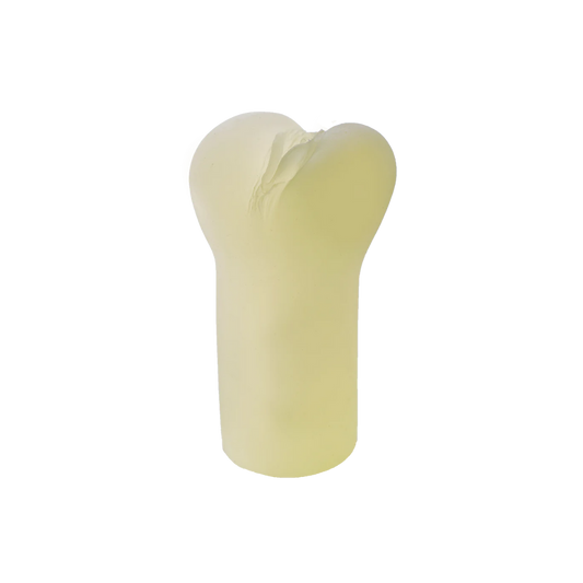 A neon green Glow Job, Bedroom Toy mens sleeve by Euforia.