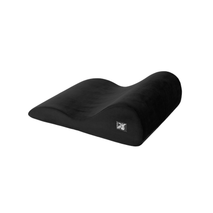 Black hipster pillow on a white background
