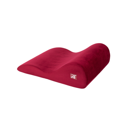 Merlot hipster pillow on a white background