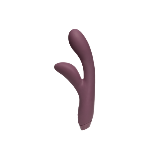 A purple Hera dual action vibrator by Je Joue.