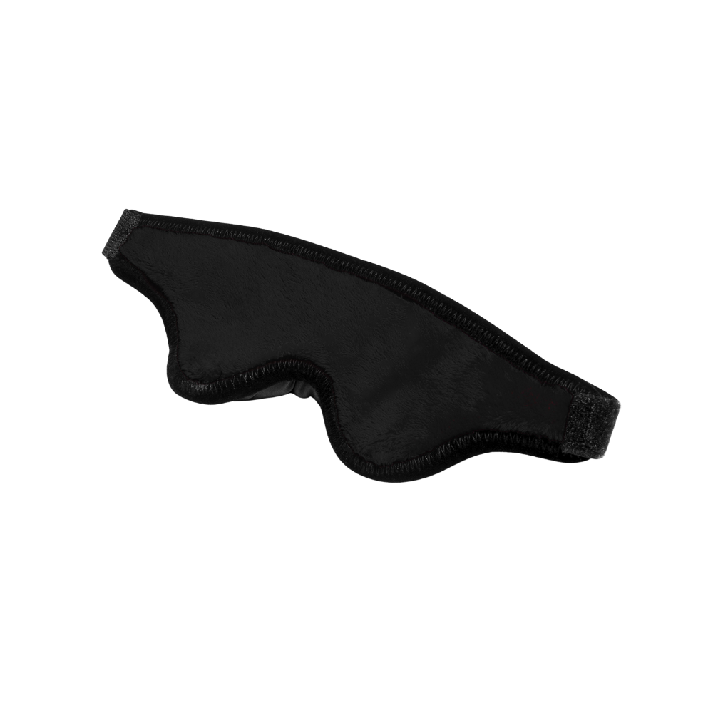 A black blindfold.