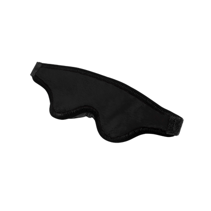 A black blindfold.