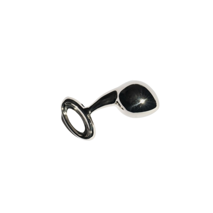 A large Luxy Stainless Steel Anal Plug.
