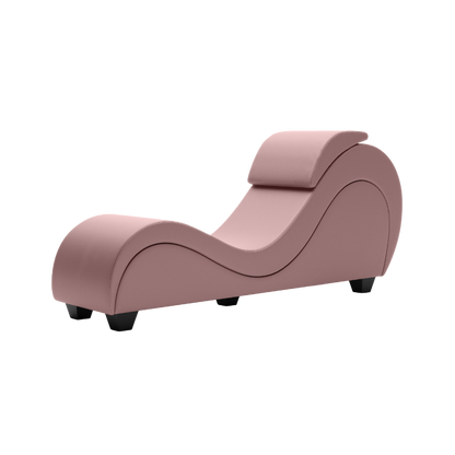 An Ice Pink colored Lyric Lounger by Liberator.