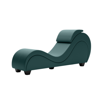 A Seaweed colored Lyric Lounger by Liberator.