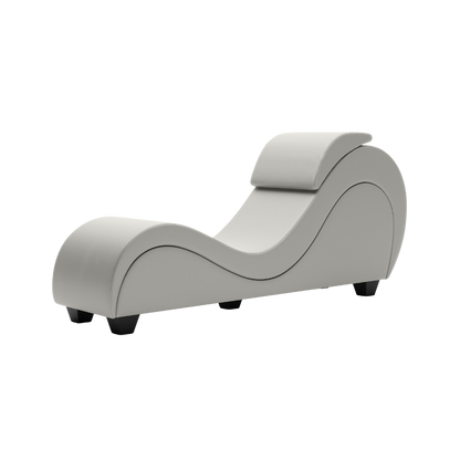 A Silver colored Lyric Lounger by Liberator.