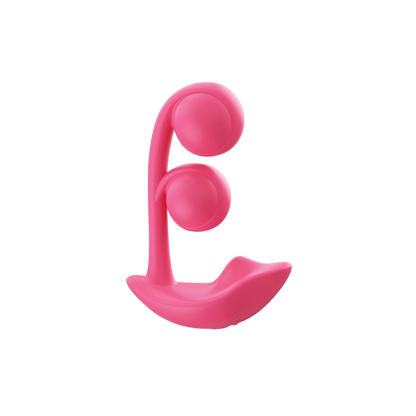 A pink Melody Wearable remote vibrator.