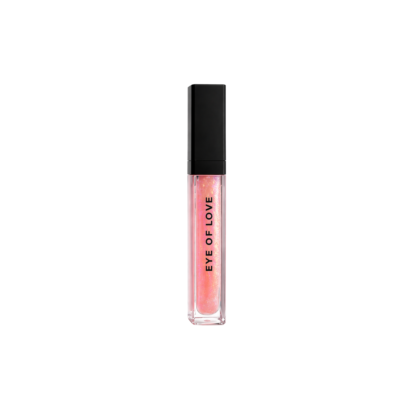 A pink tube of pheromone pH balanced Pink Pulse lip gloss by Eye of Love.