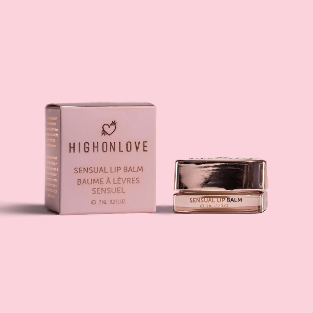 Sensual Lip Balm, Enhancers by High On Love – shown in product photo, available at Just The Tips with Nicole