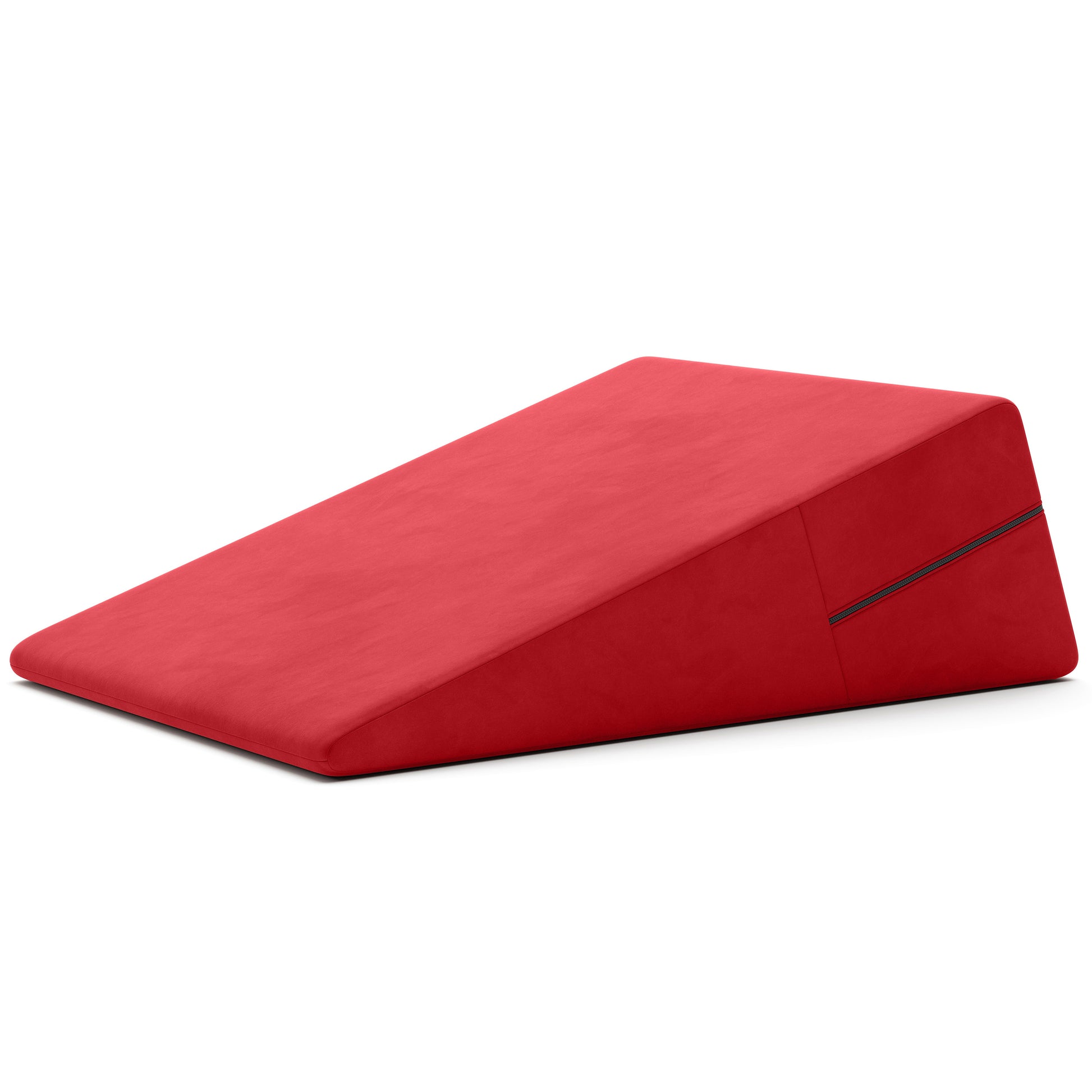 A red Ramp, Bedroom Furniture by Liberator against a white background.