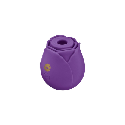 A purple Rosegasm Air Rose Clitoral Toy.