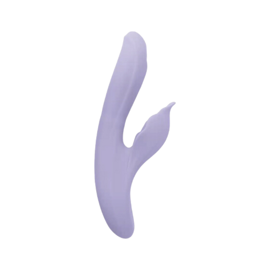 A purple Seductive Bloom dual-action vibrator, Bedroom Toy by Euforia.