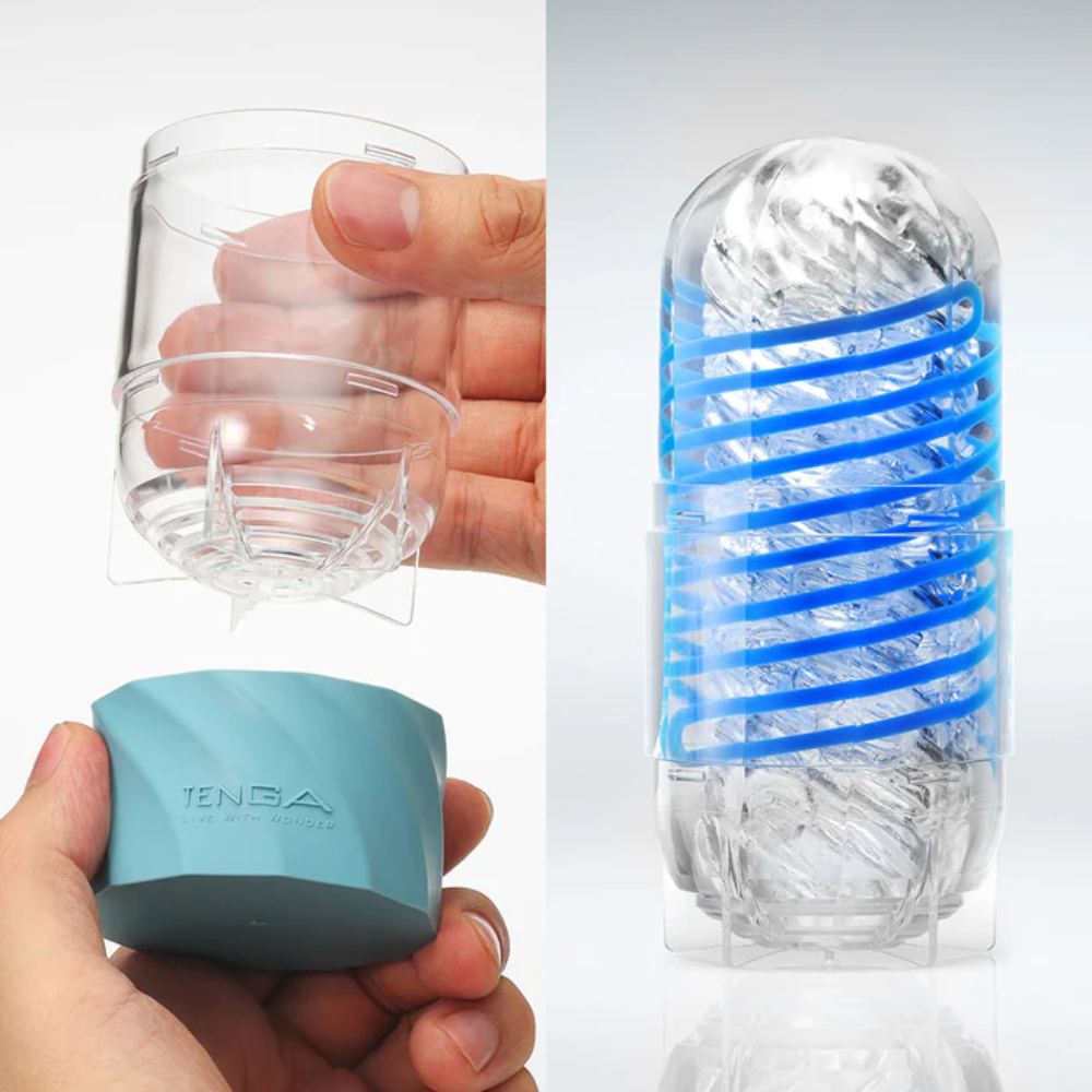 Tenga product with packaging on a white background