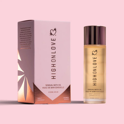 Sensual Bath Oil, Bath & Body by High On Love - shown in product photo, available at Just The Tips with Nicole