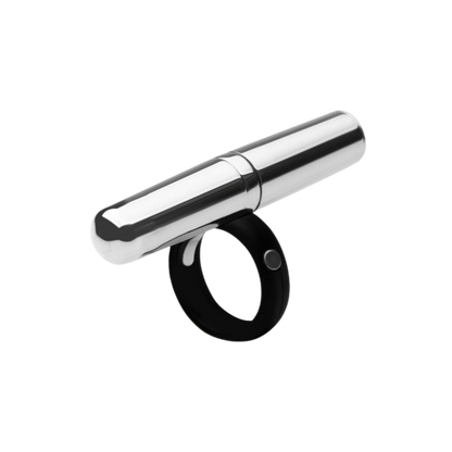 A silver Vibrator ring from the Tease Collection.