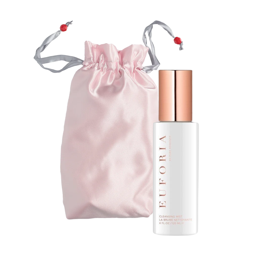 Tote & Cleaner Bundle, Intimacy Products by Euforia - shown in product photo, available at Just The Tips with Nicole