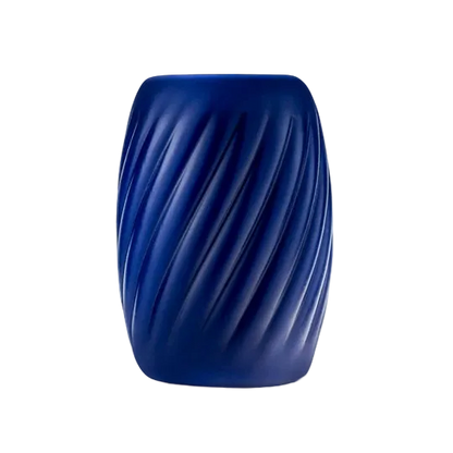 Blue textured male sleeve on a white background.