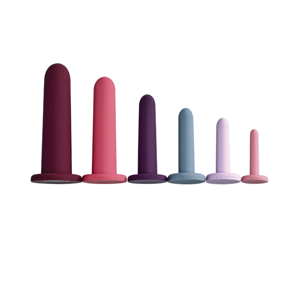 A Vaginal Dilator Set of 5 graduated sizes by Euforia.