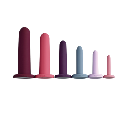 A Vaginal Dilator Set of 5 graduated sizes by Euforia.