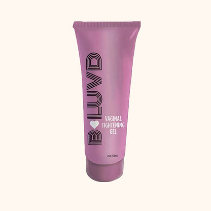 A purple tube of Vaginal Tightening Gel by BLuvd.