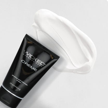 Wicked Crème (Stroking Cream),  by Wicked – shown in product photo, available at Just The Tips with Nicole