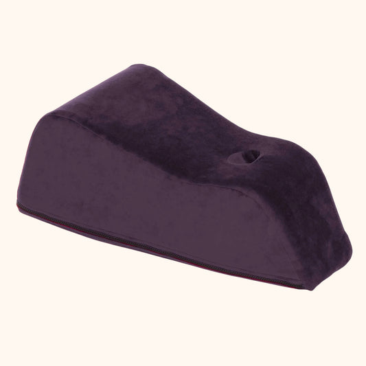 An aubergine Wanda Toy Mount, Bedroom Furniture by Liberator against a white background.