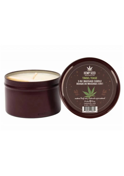 Hemp Seed Holiday Candle