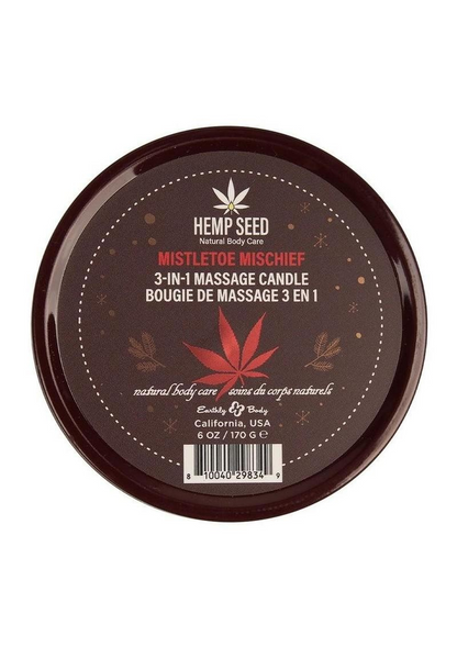 Hemp Seed Holiday Candle