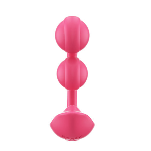Melody Pressure Sensing App-Controlled Twin Balls Clit& G-spot Vibrator, Toys by Just The Tips with Nicole – shown in product photo, available at Just The Tips with Nicole