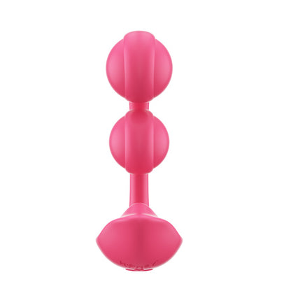 Melody Pressure Sensing App-Controlled Twin Balls Clit& G-spot Vibrator, Toys by Just The Tips with Nicole – shown in product photo, available at Just The Tips with Nicole