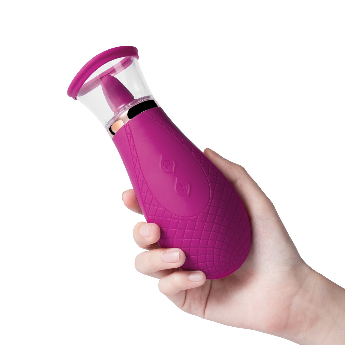 Scioness - Sucking and Licking Clitoral Stimulator, Toys by Just The Tips with Nicole – shown in product photo, available at Just The Tips with Nicole