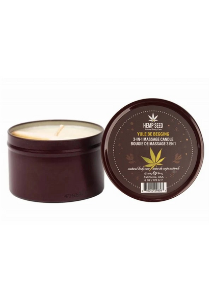 Hemp Seed Holiday Candle